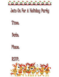 Cute Christmas Party Invitations How To Make Invitation Relod Pro