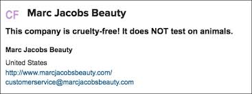 why marc jacobs beauty is free