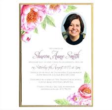 Memorial Invitation Templates Free Memorial Cards For Funeral