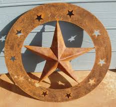 Texas 3d Star Copper Star Barn Star