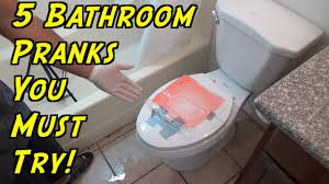 5 Bathroom Pranks You Can Do At Home - HOW TO PRANK (Evil Booby Traps) |  Nextraker - YouTube