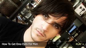 how to get emo eyes for men videos on