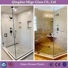 clear tempered glass panels for shower