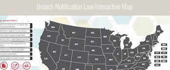 State Breach Notification Laws Map