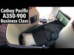 cathay pacific a350 900 business cl