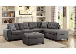 stonenesse upholstered tufted sectional