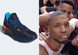 Designed after his style of play, these men's basketball shoes are cut low for ankle mobility with extra support in the forefoot. Adidas Dame 7 Lights Out Fz1103 Release Info Sneakernews Com