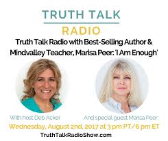Bought a hypnosis from her that i've used for 10 days, the results are there, they are real. Truth Talk Radio With Bestselling Author And Mindvalley Teacher Marisa Peer I Am Enough Deb Acker Intuitive Relationship Healing