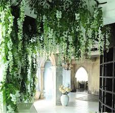 artificial hanging plants fake vines