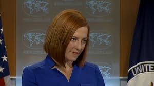 Print with images and other media. Jen Psaki Dismisses Criticism From Russian Propaganda Machine