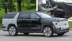 2025 cadillac escalade spied with new