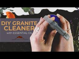 diy granite cleaner with essential oil