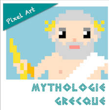 pixel art mythologie grecque lutin