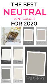 My Favorite Paint Colors For 2020