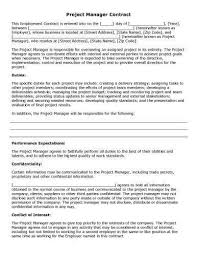 32 Sample Contract Templates In Microsoft Word Hloom