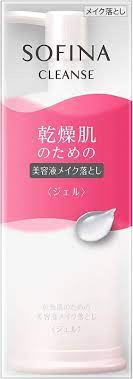 sofina makeup cleanser gel for dry skin