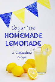 healthy sugar free lemonade recipe