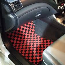 zeromotive checd floor mats for wrx