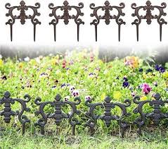 Sungmor Cast Iron Garden Fence Pickets