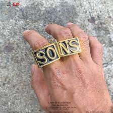 ring sons of anarchy gold sons jax