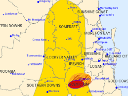 Winds of 90 kilometres an hour are expected. Severe Storm Warnings Issued For Parts Of Queensland