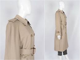 Double Ted Belted Trench Coat Size