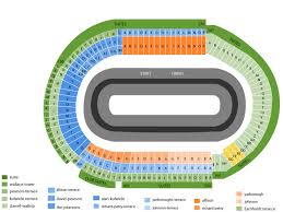 Bristol Motor Speedway And Dragway Seating Chart And Tickets