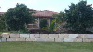 pool fencing landscaping retaining wall
