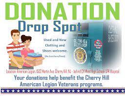 american legion donation drop for