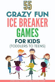 ice breaker games for kids s