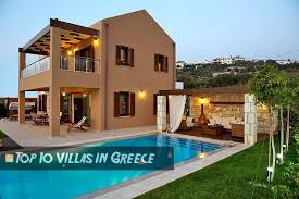 top 10 villas in greece