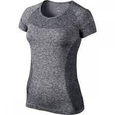 Nike Dri Fit Knit Womens Short Sleeve Shirt