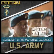 exercise to the marching cadences u s