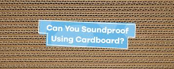 Can You Soundproof Using Cardboard