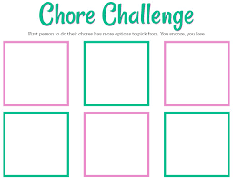Free Printable Chore Chart For Teens Life Family Joy