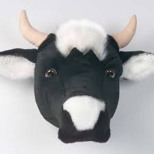 cow head wall mount