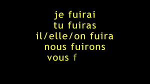 Conjugaison du verbe "Fuir" (Futur simple) - YouTube
