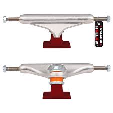Independent Trucks Stg 11 Hollow Silver Anodized Dark Red 139 2pk
