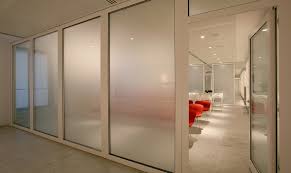 glass movable sound proof partition