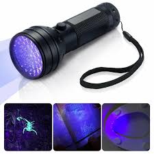 51 Uv Led Scorpion Detector Hunter Finder Ultra Violet Blacklight Flashlight Aa For Sale Online
