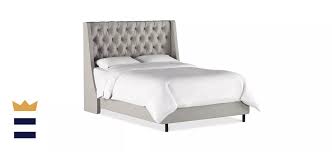 best king bed frame with headboard