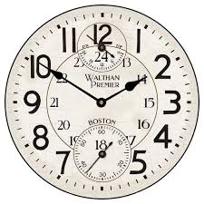 Andover Walthan Clock Large Wall Clock