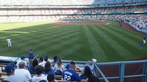 Dodger Stadium Section 301pl Home Of Los Angeles Dodgers