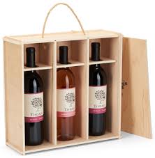 custom printed wooden wine gift box