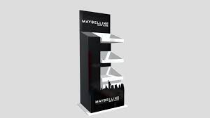 maybelline makeup promo stand design