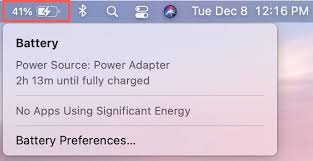 You can also click the battery icon on the top menu bar, which will show you what apps and. How To Show Battery Percentage On Macos Big Sur