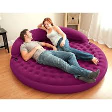 intex air inflatable sofa round air