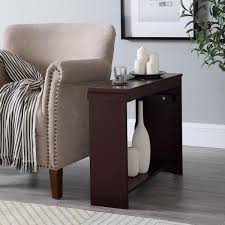 Cherry Rectangle Wood End Table