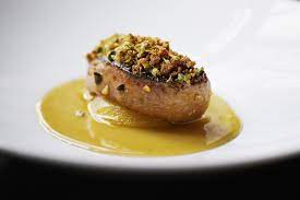 seared foie gras with fig and balsamic