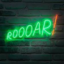 Roar Neon Wall Light Neon Signs Neon